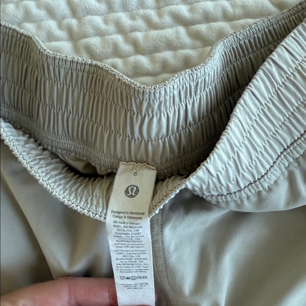 lululemon athletica Cream Pants